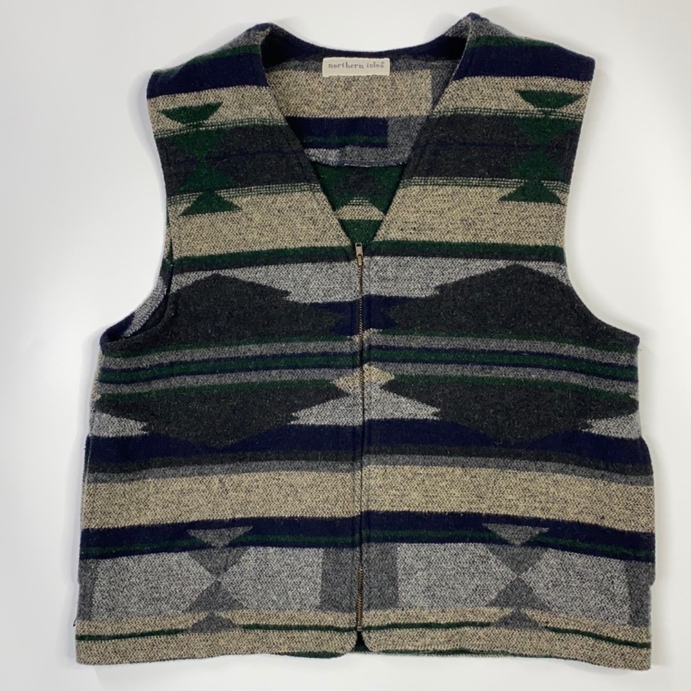 Vintage Northern Isles Tribal Vest S/M